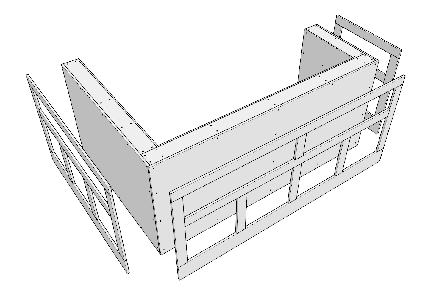 Easy Diy Indoor Wooden Bar Plans Diy Projects Plans