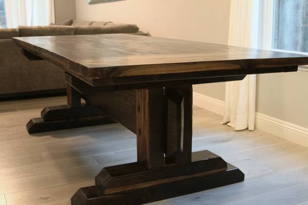 Farmhouse dinning table - DIY projects plans