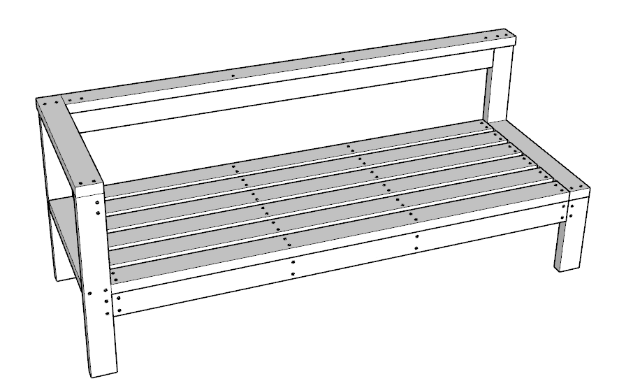 wood bench plans