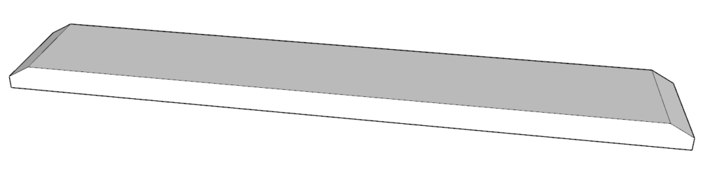 Tabletop lumber piece dimensions