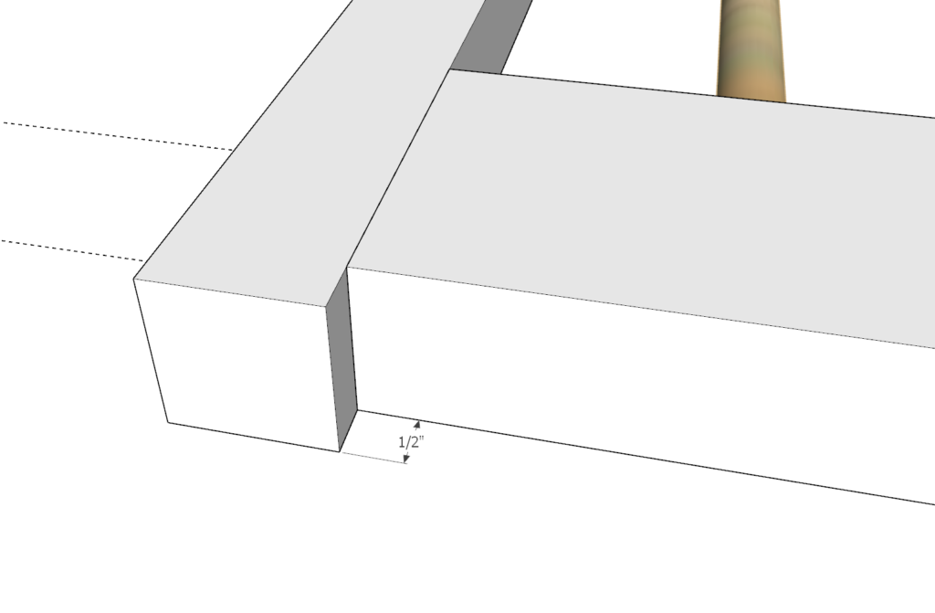 dowel and frame piece assembly