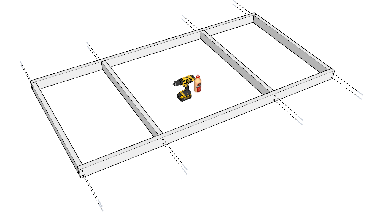 How to build a double DIY kids playhouse with slide DIY projects plans