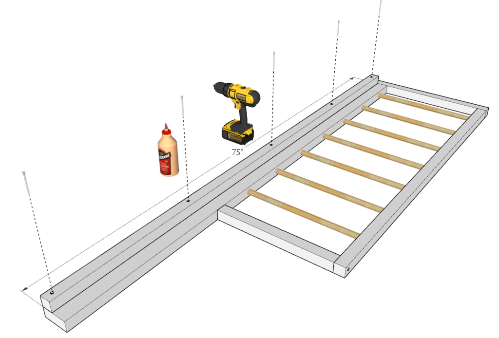 bed frame assembly