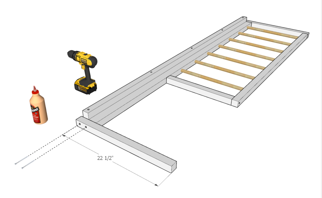 bed frame assembly