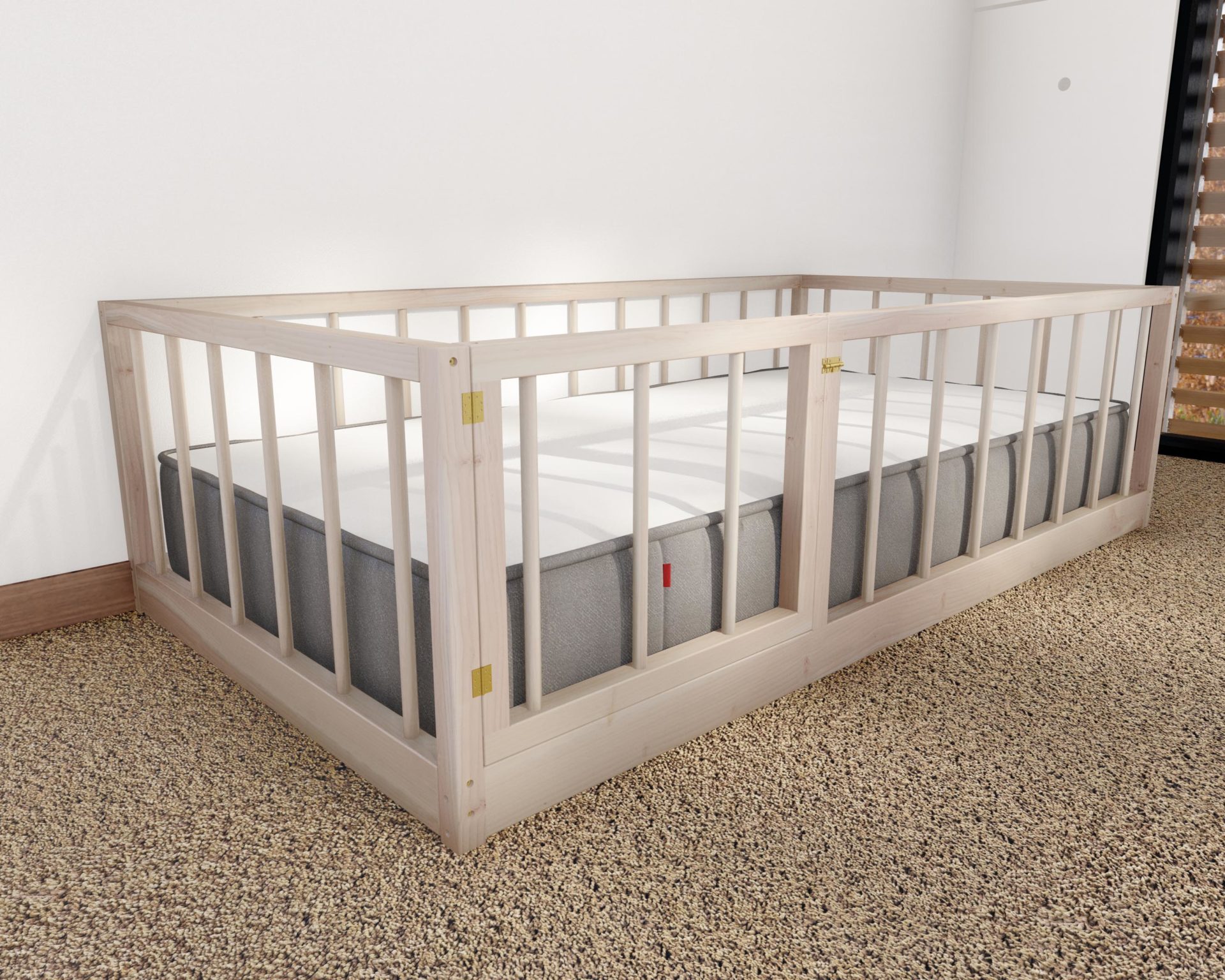 Twin Size Montessori Floor Bed DIY Plan DIY Projects Plans