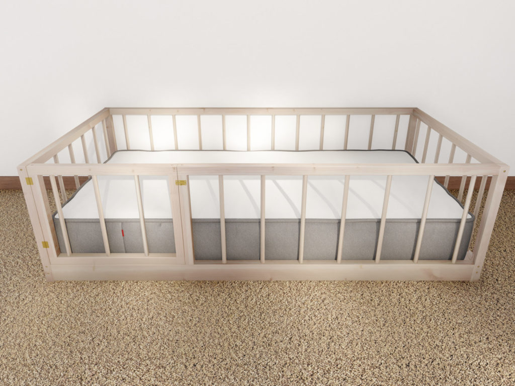 Montessori Toddler Floor Bed frame