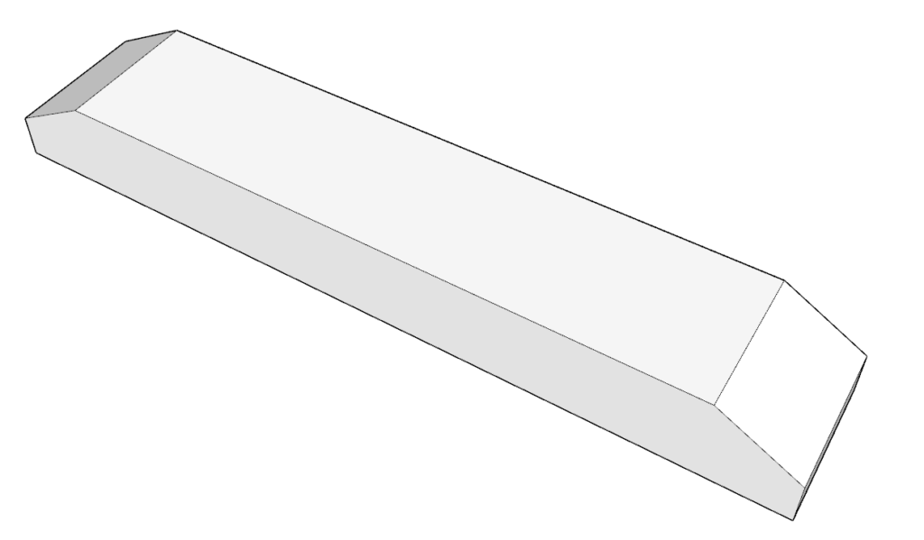 Table base lumber piece dimensions