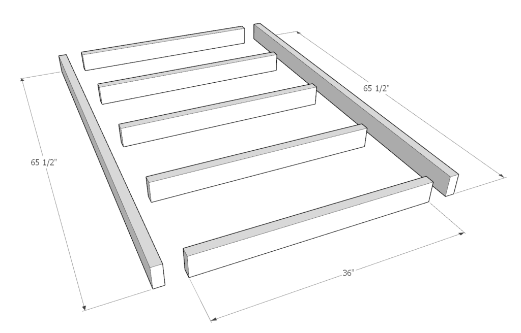 frame of shed assembly