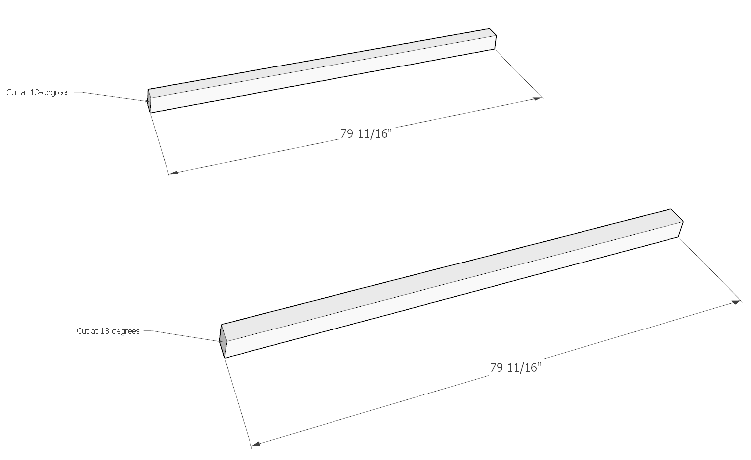 DIY tool shed plans, 6ftx4ft, slanted roof - DIY projects plans