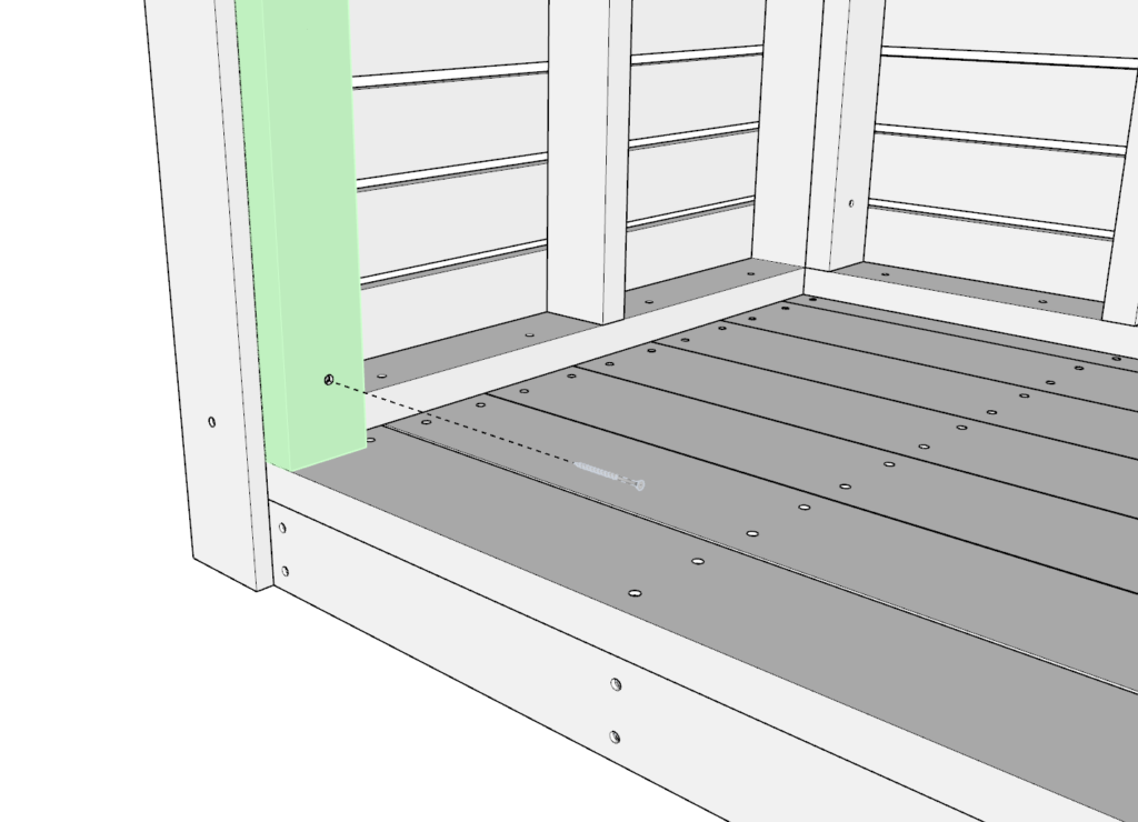 attaching siding to DIY shed