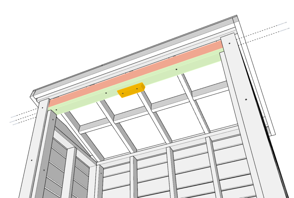 Door post assembly