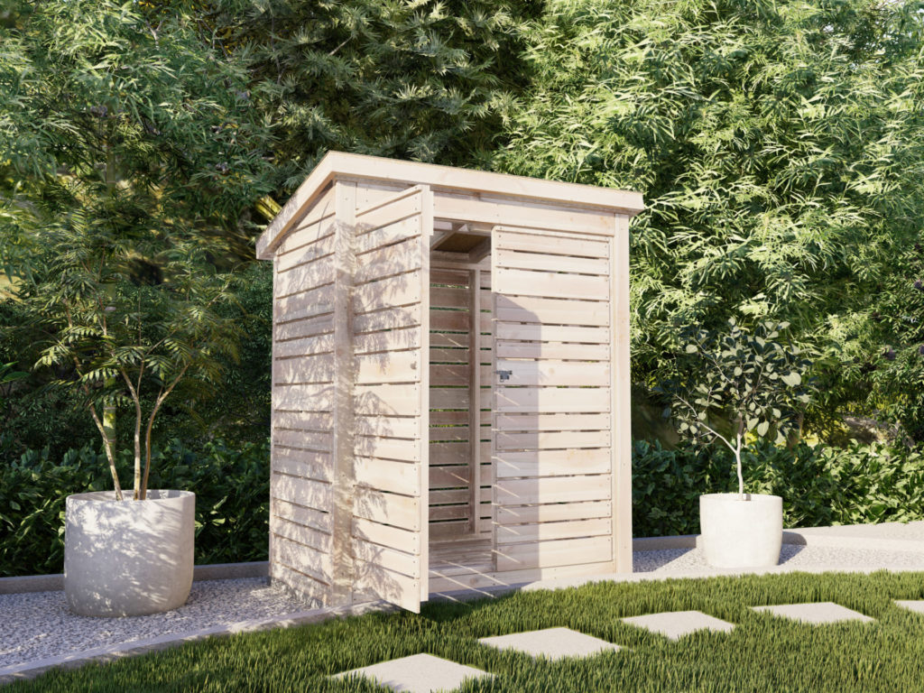 DIY storage shed