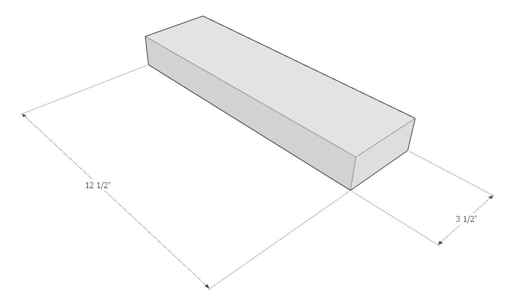 cut dimensions for DIY step stool