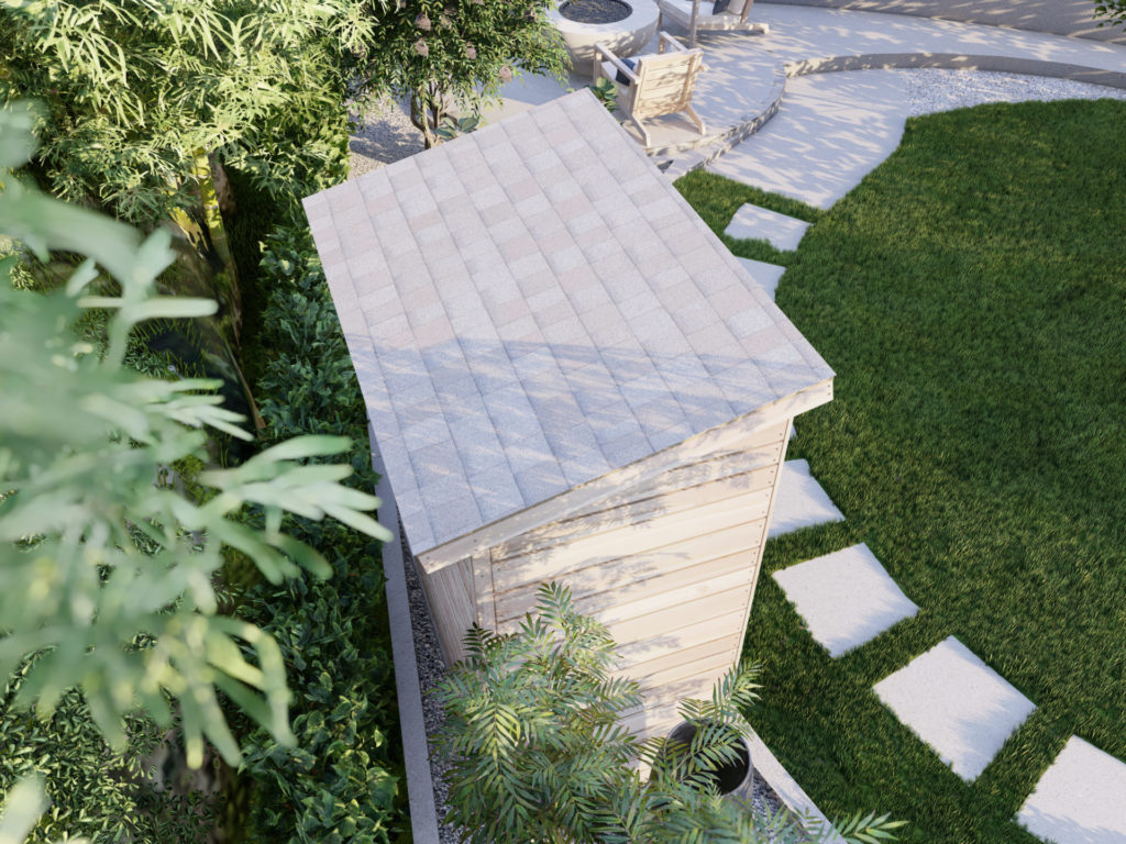 DIY storage shed