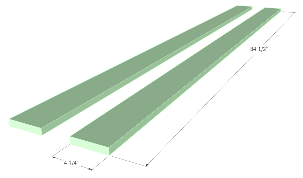 Siding pieces for DIY shed