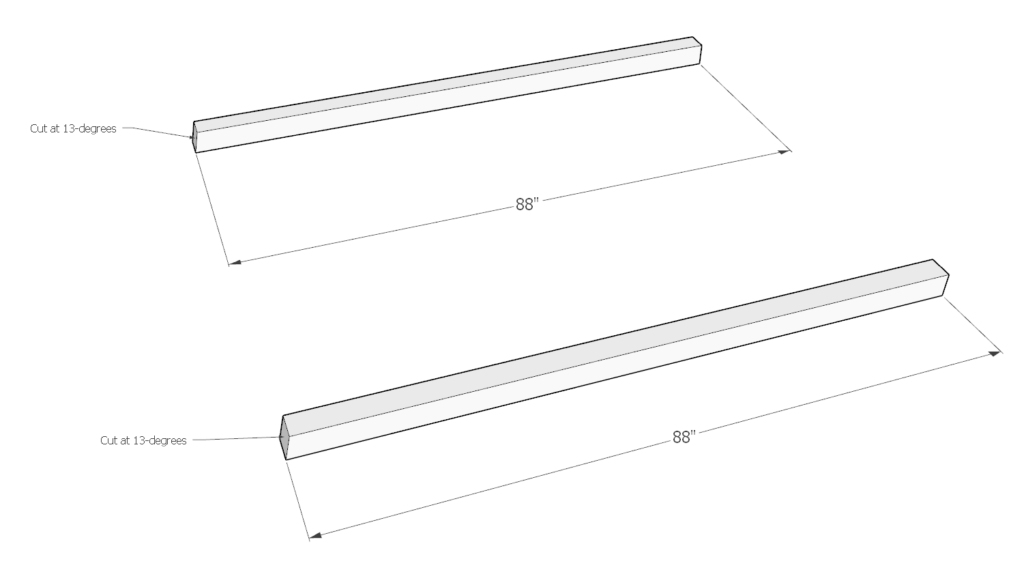 DIY shed frame assembly