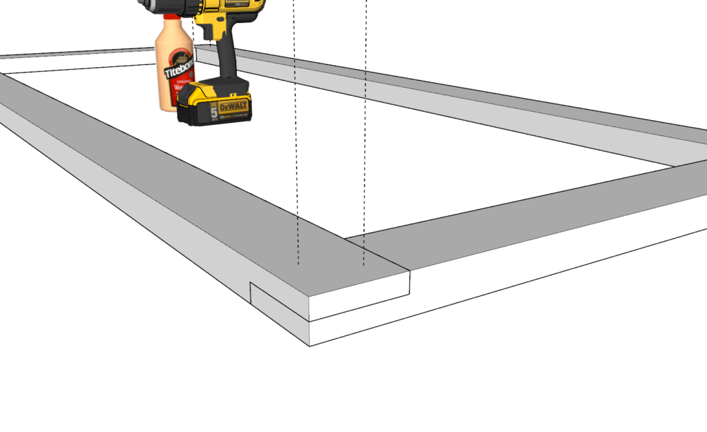 DIY shed door assembly