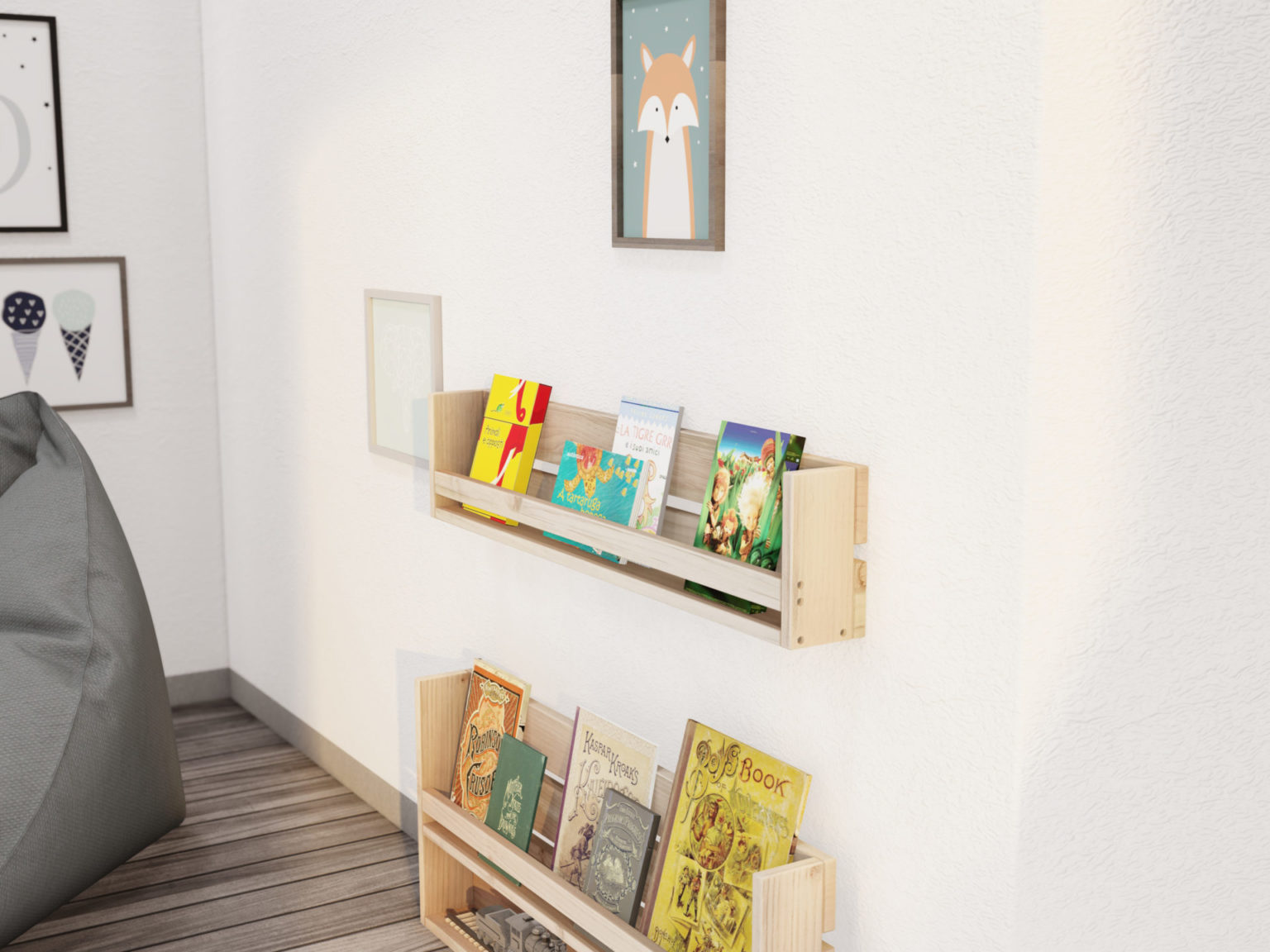 DIY Montessori shelf - DIY projects plans