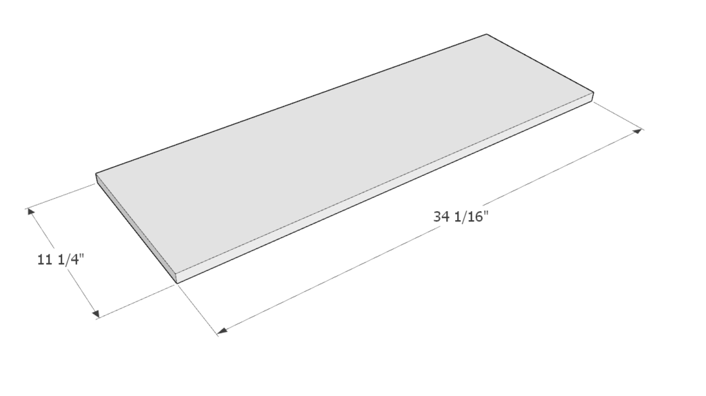 DIY Montessori children's wardrobe dresser cut list for 1x12 lumber