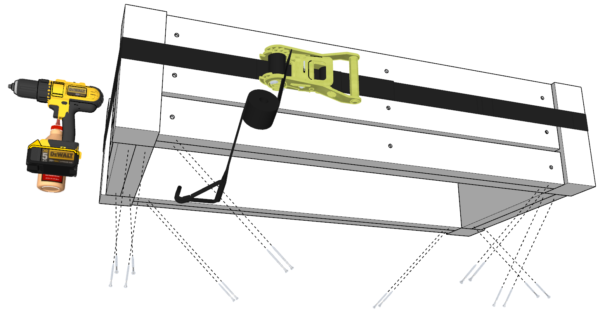 DIY planter box 1.5 feet x 2 feet x 4 feet - DIY projects plans