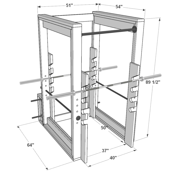 Ultimate DIY Power Rack - DIY projects plans