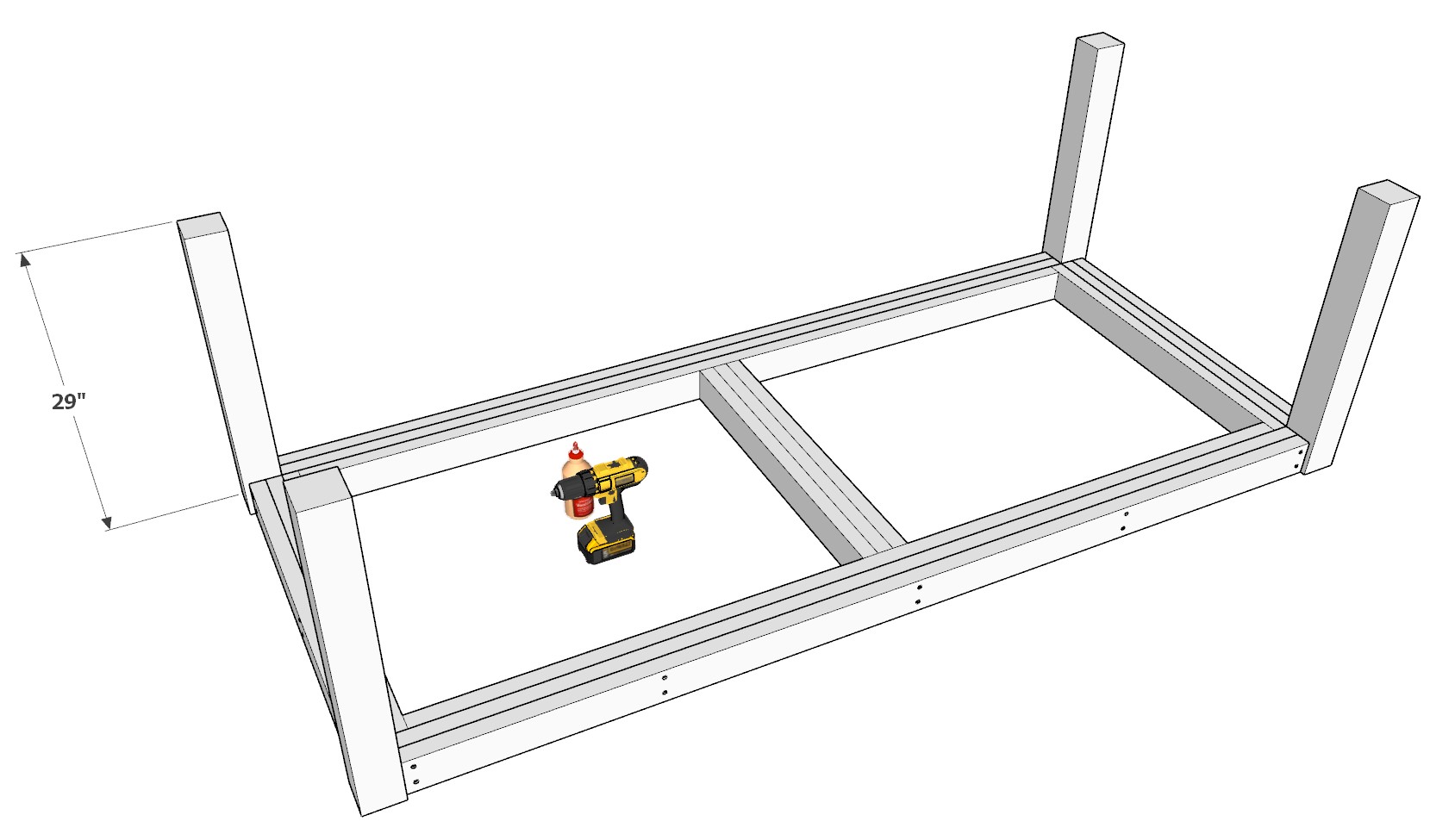 Easy DIY dining table plans DIY projects plans