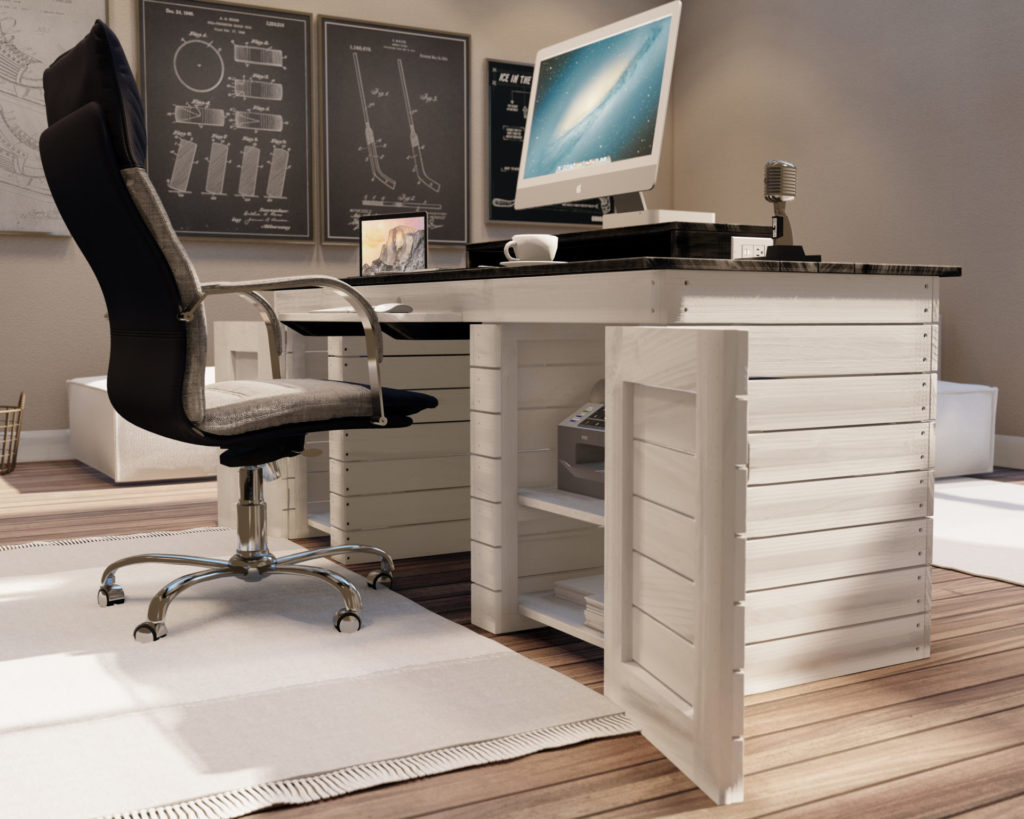 DIY desk DIY computer desk office desk