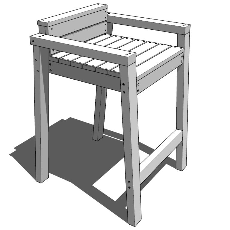 DIY bar stool DIY projects plans