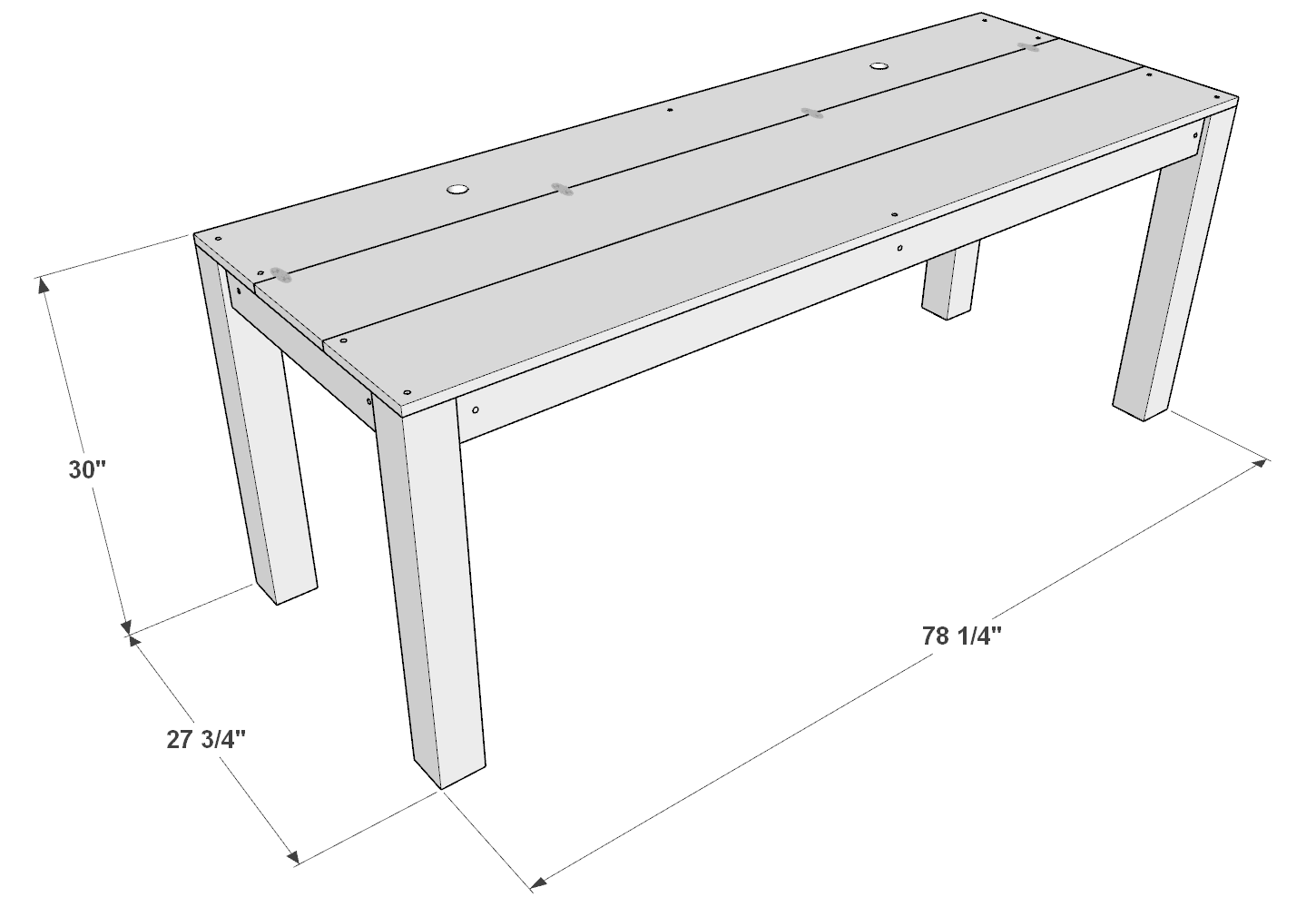 DIY desk with hidden compartment DIY projects plans