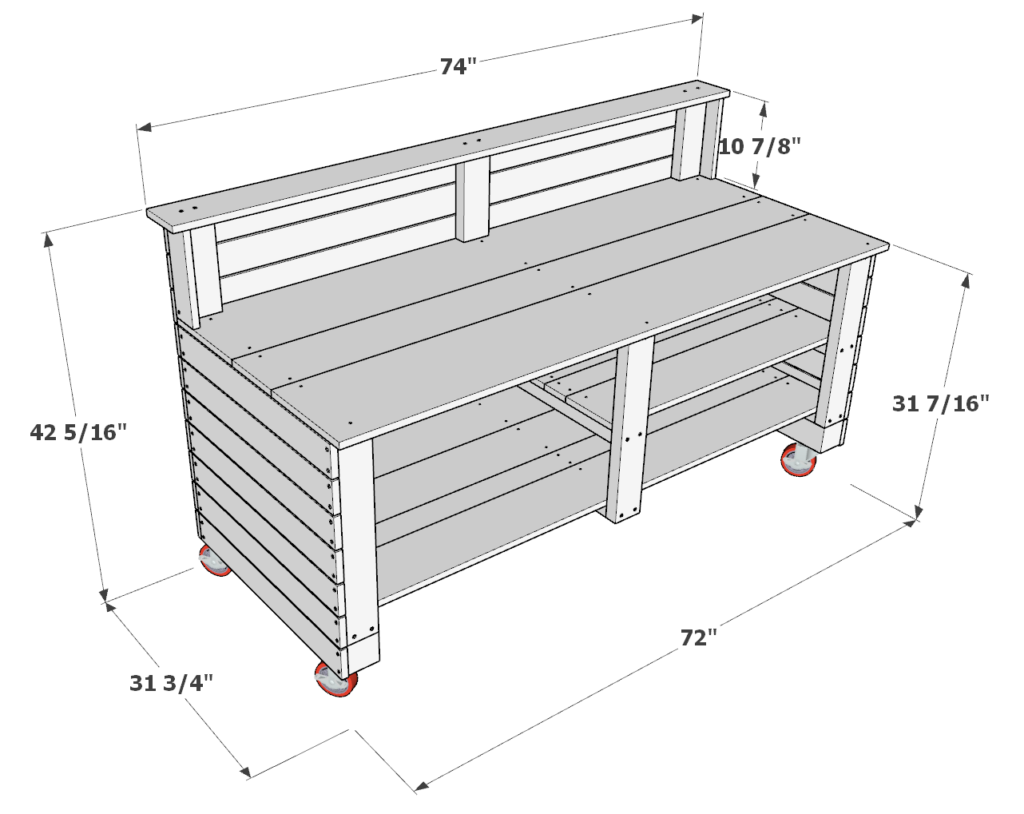 coffee bar dimensions