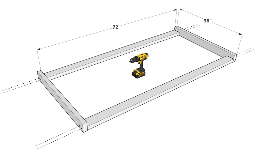 DIY fence panels assembly