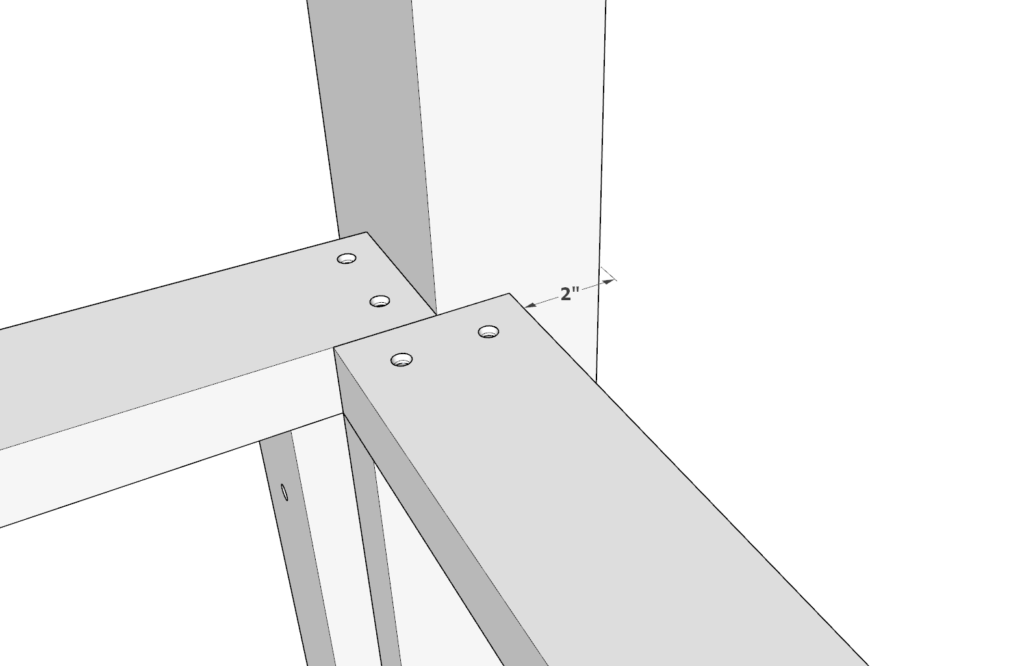 DIY bar arm frame assembly