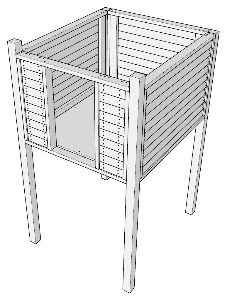 Adding doghouse siding pieces