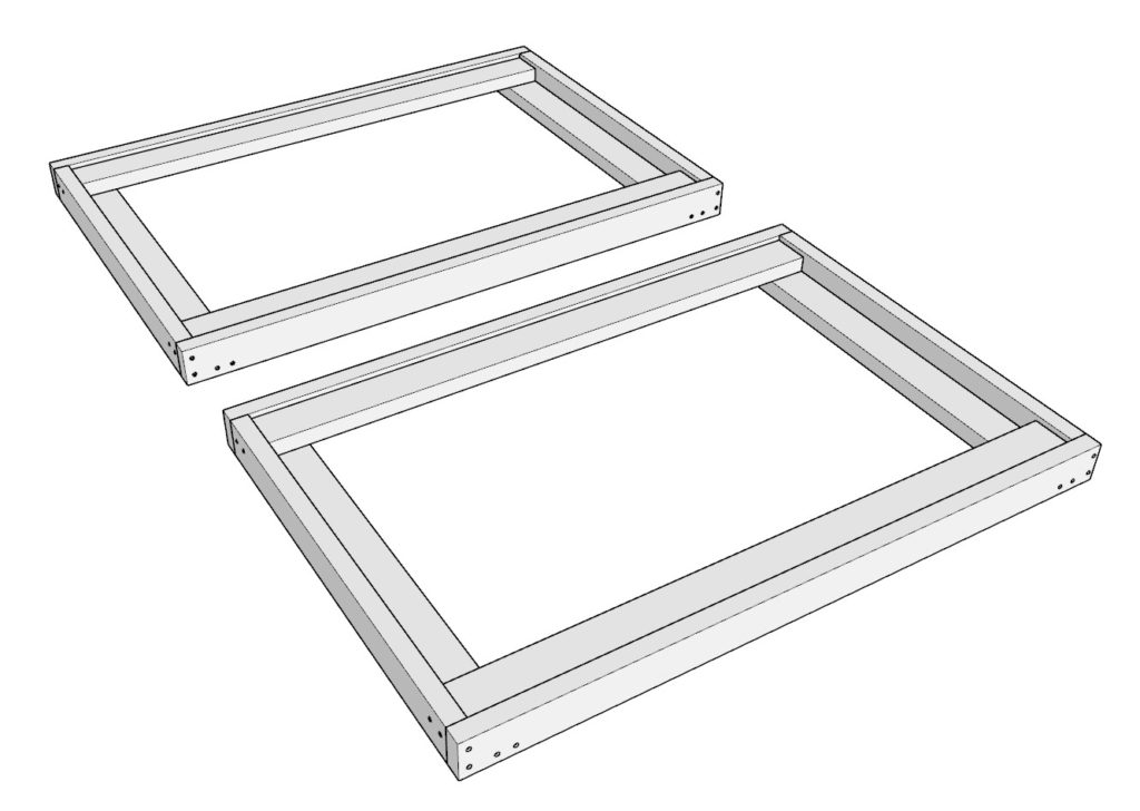 Doghouse wall frame assembly