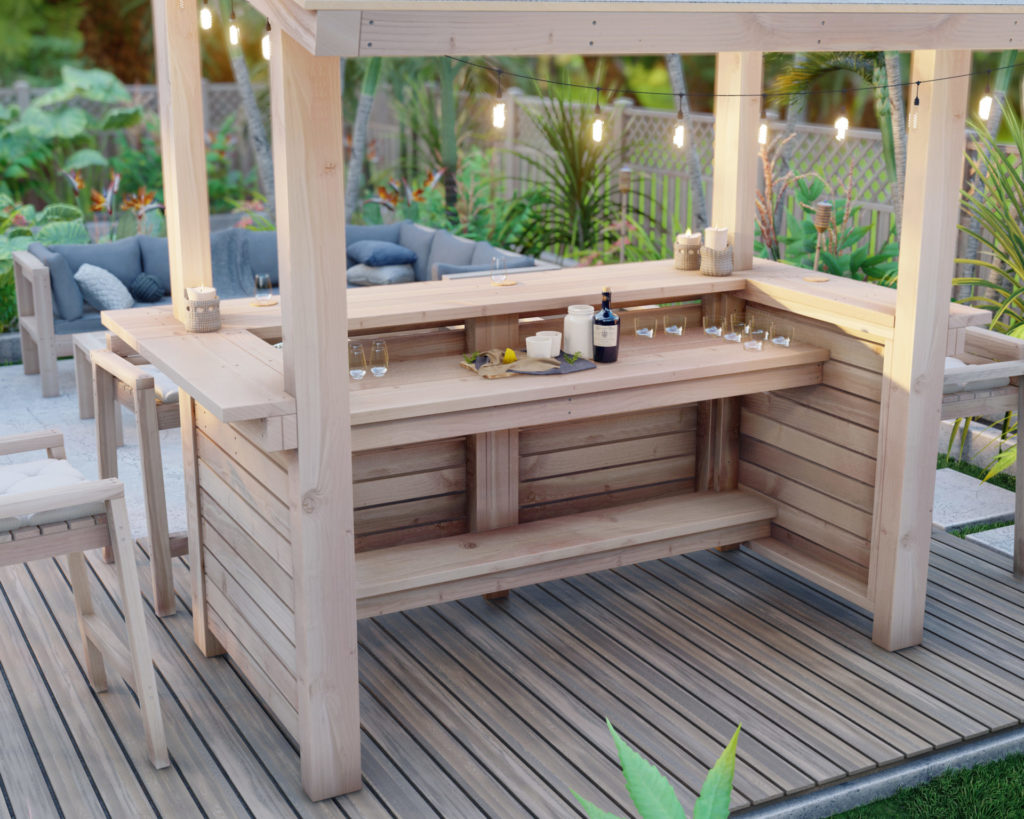 How To Build A Simple Outdoor Bar