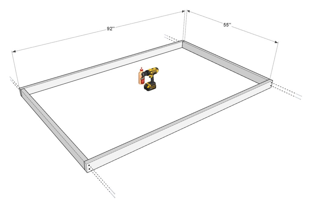 DIY doghouse roof assembly