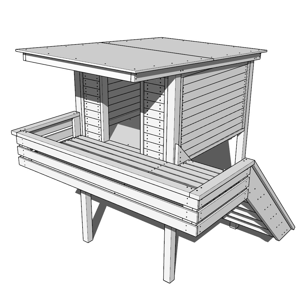 DIY Raised Doghouse Plans DIY Projects Plans diy-raised-doghouse-plans-diy-projects-plans