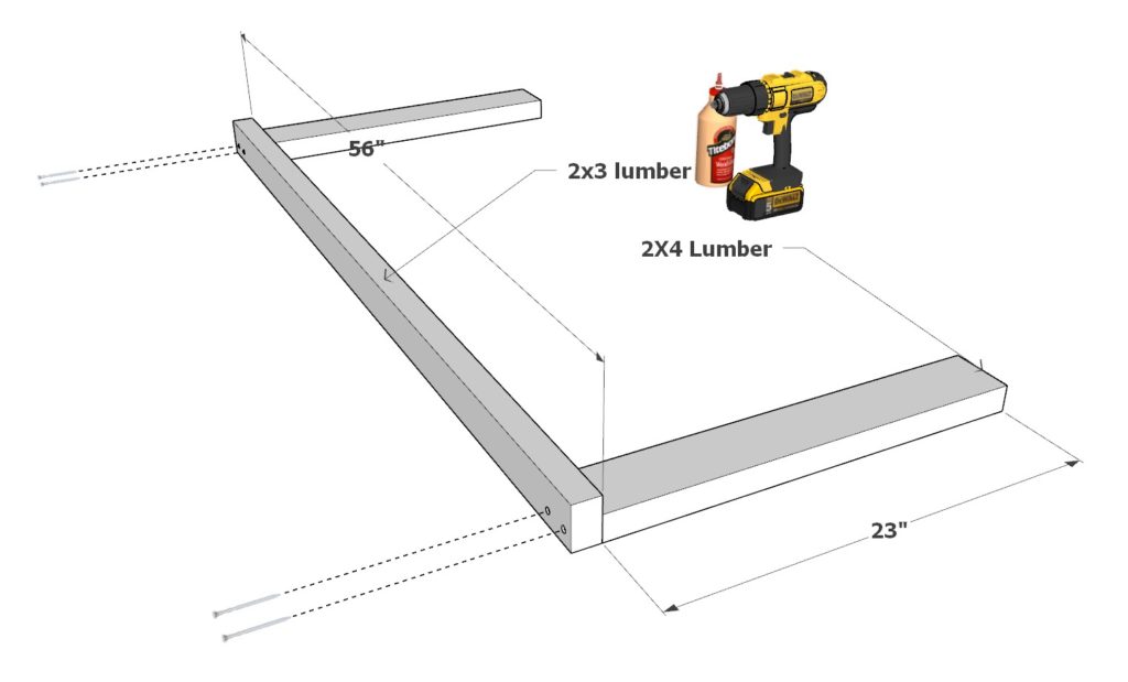 DIY bar frame construction