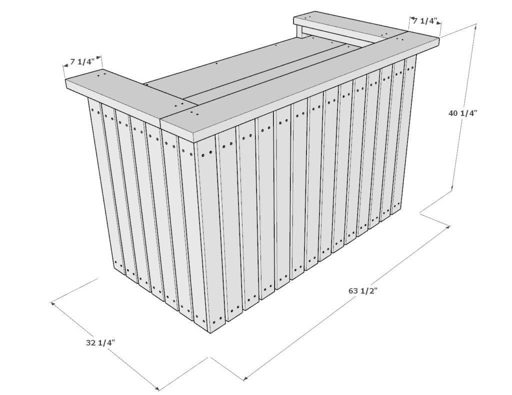 DIY bar measurements