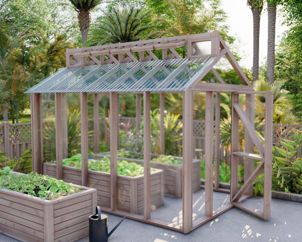 DIY glasshouse, conservatory, hothouse, nursery, propagating, DIY plans