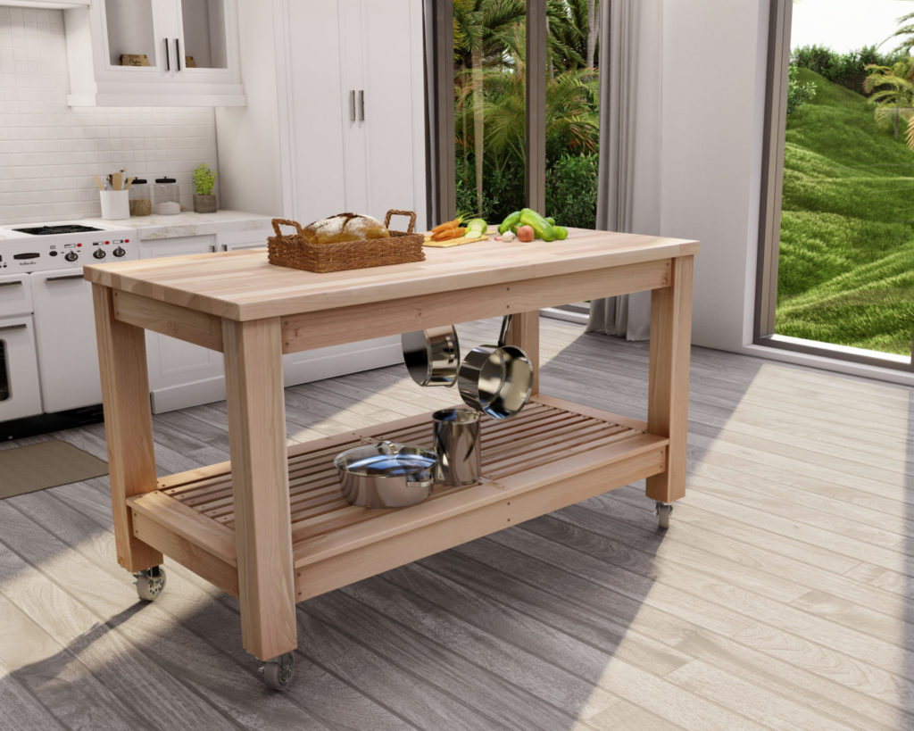Wooden kitchen island, easy Kitchen island ideas, DIY kitchen island, table