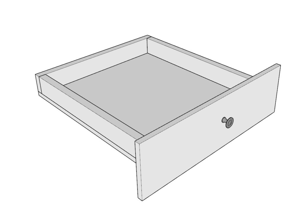 Drawer and storage assembly