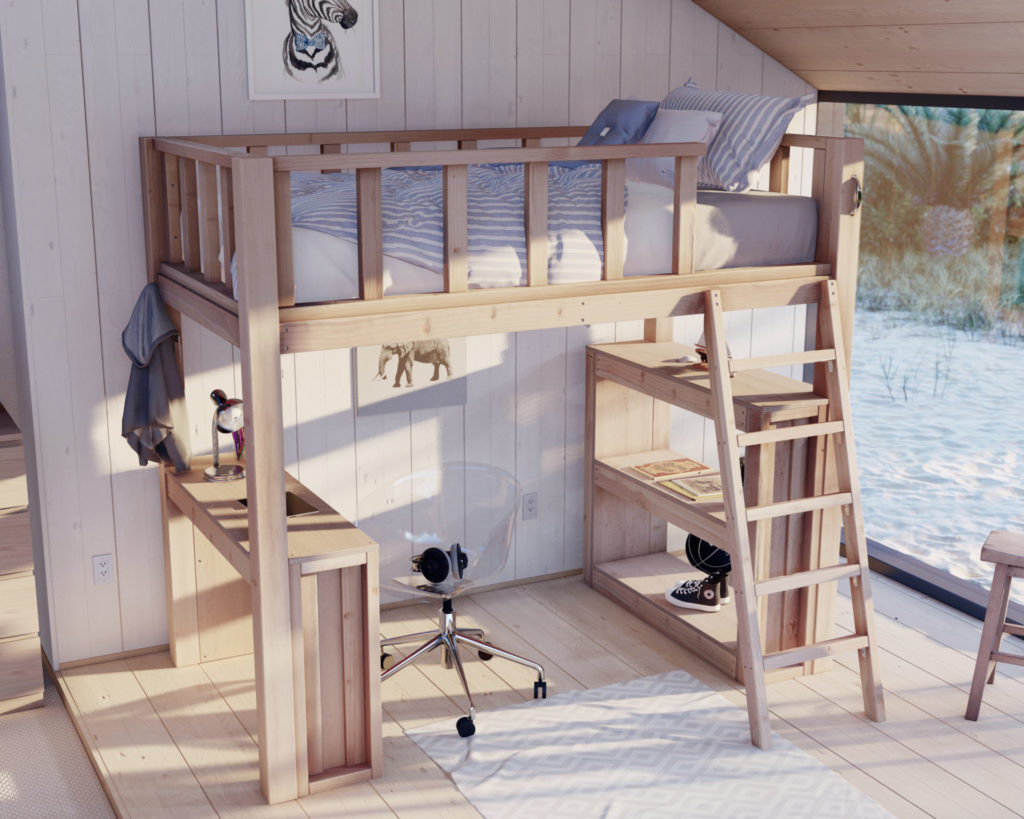 Easy Twin Loft Bed Diy Plan - Diy Projects Plans