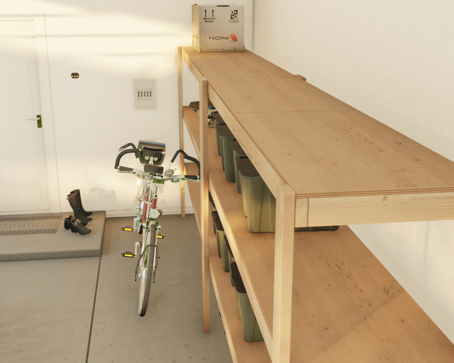 Easy DIY garage storage shelves PDF plan DIY projects plans