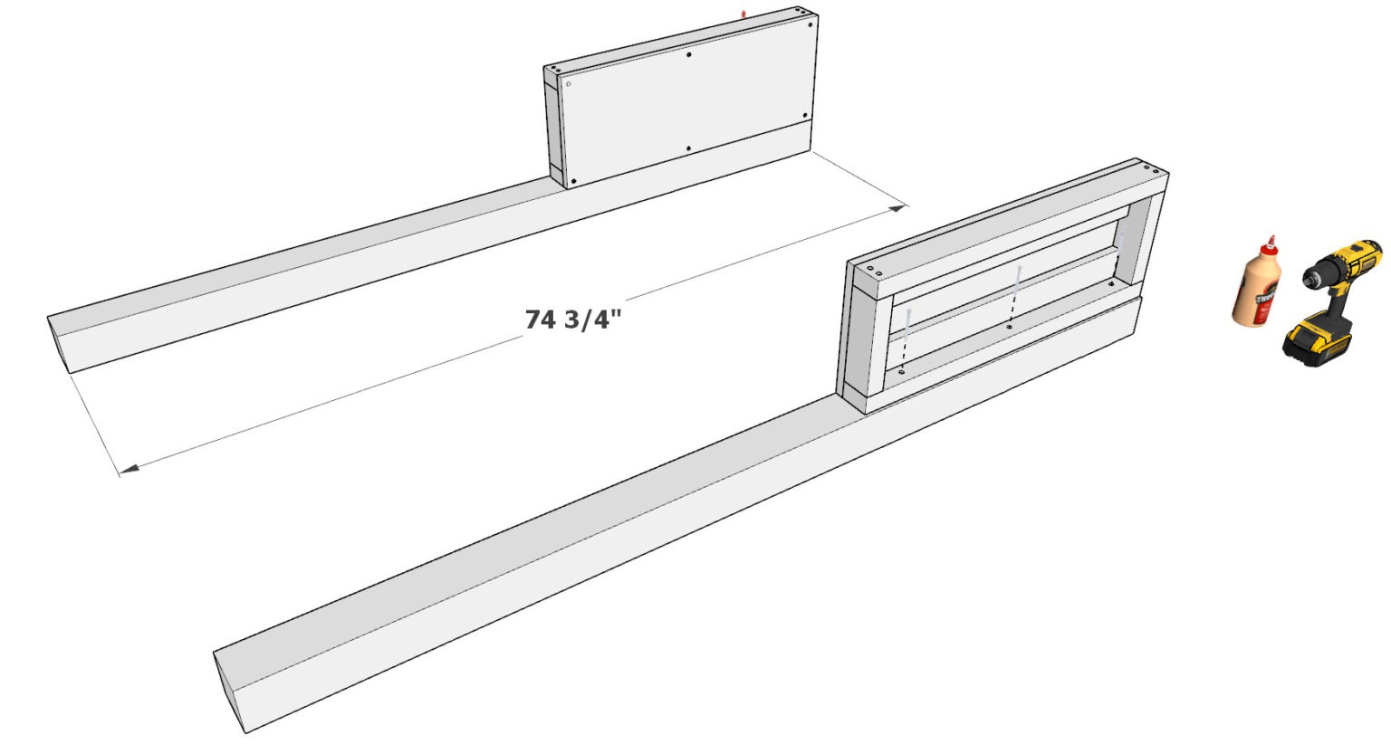 Easy twin loft bed DIY plan DIY projects plans