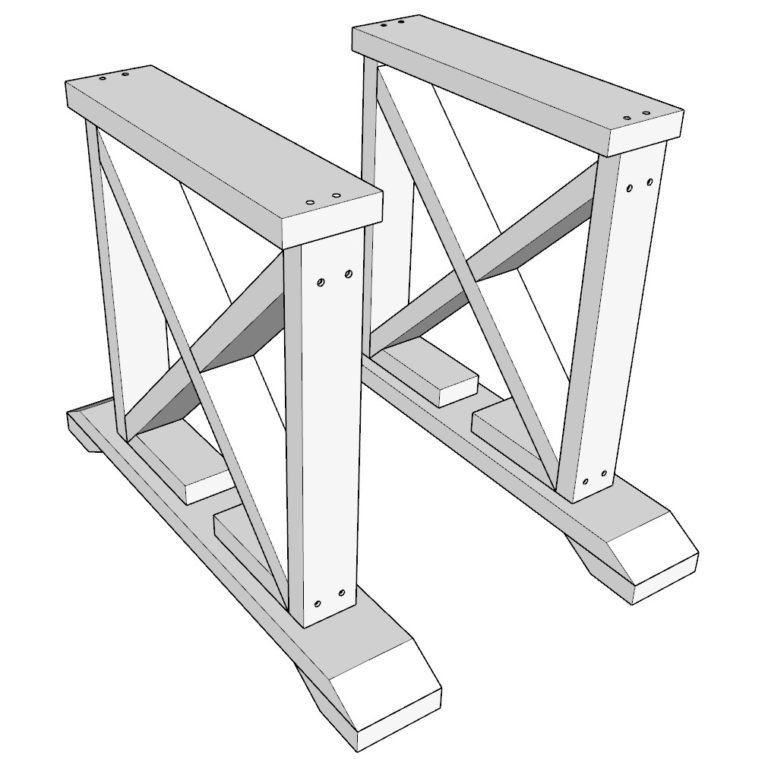 DIY folding table plan DIY projects plans