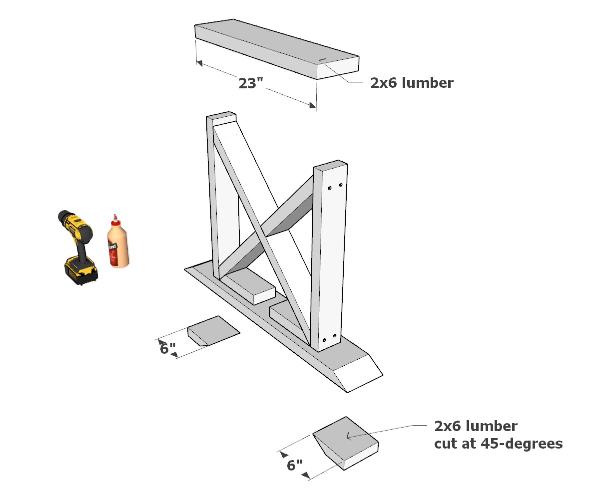 DIY folding table plan DIY projects plans