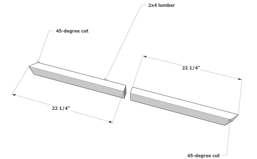 DIY "X" fence 2x4 lumber frame construction