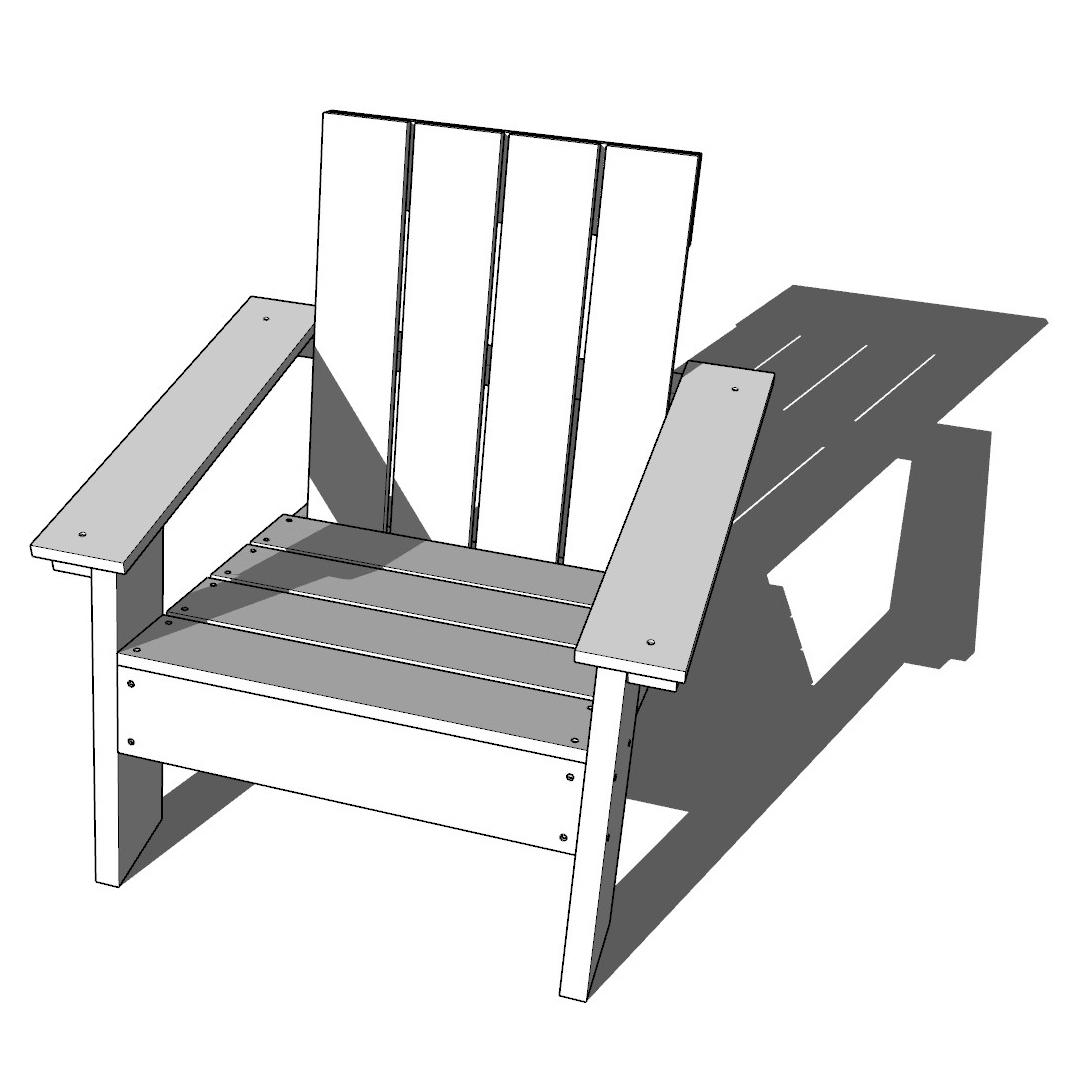 Easy DIY Adirondack plans - DIY projects plans