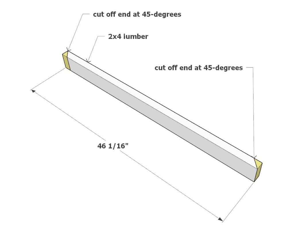 DIY "X" fence 2x4 lumber frame construction